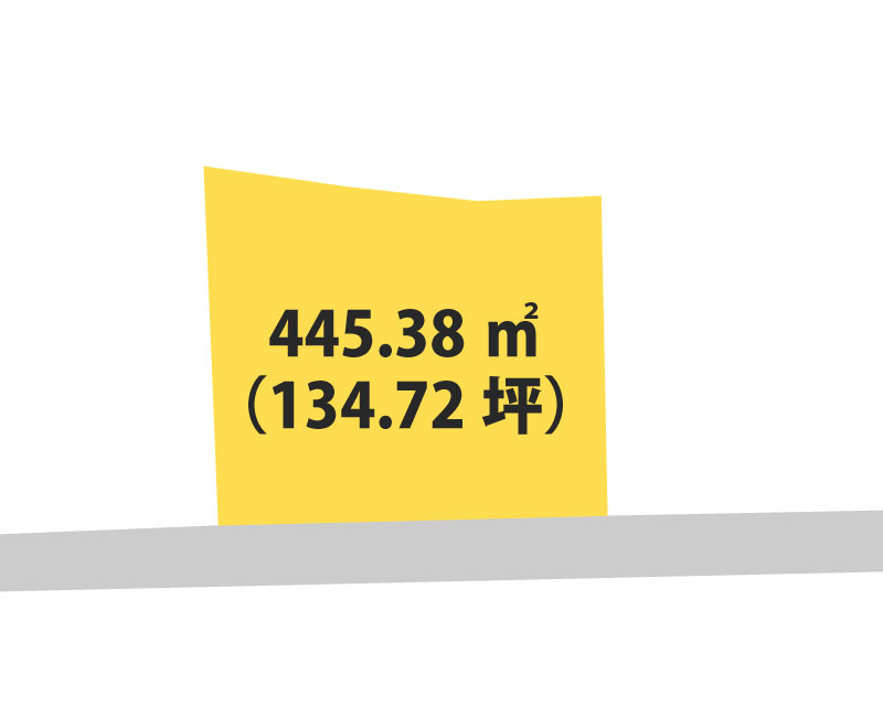 紀の川市西大井・土地・56992の区画図
