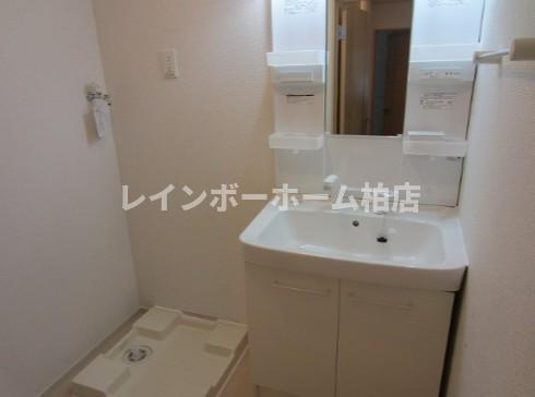 光ネット無料♪ペット相談可♪駐車場♪の洗面所|使いやすい洗面所です