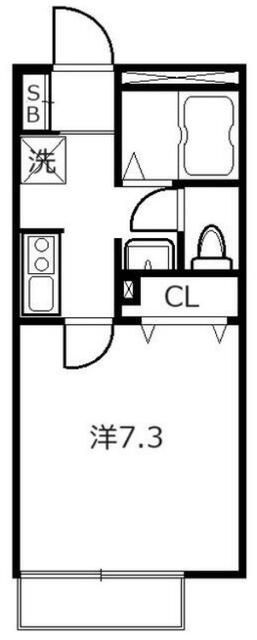 メルベイユの間取り