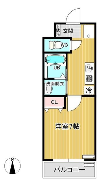 可愛ハウスの間取り