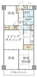 【間取り】 | ニックハイム北品川 | 間取りです。