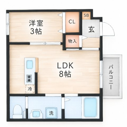 FORIA新宮沢橋B