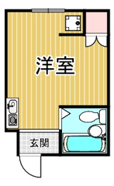 キャスル塚口の間取り