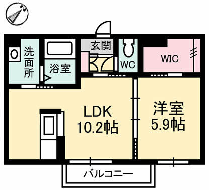 【間取り】 | シャーメゾン上郷