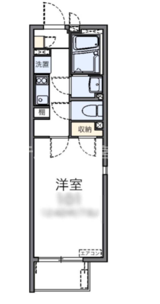 レオネクスト和光三番館の間取り