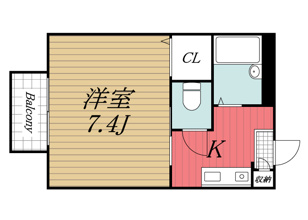 【間取り】 | グランドール /平田