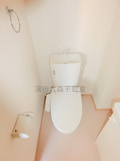 Tinoのトイレ|温水洗浄便座付きのトイレ　