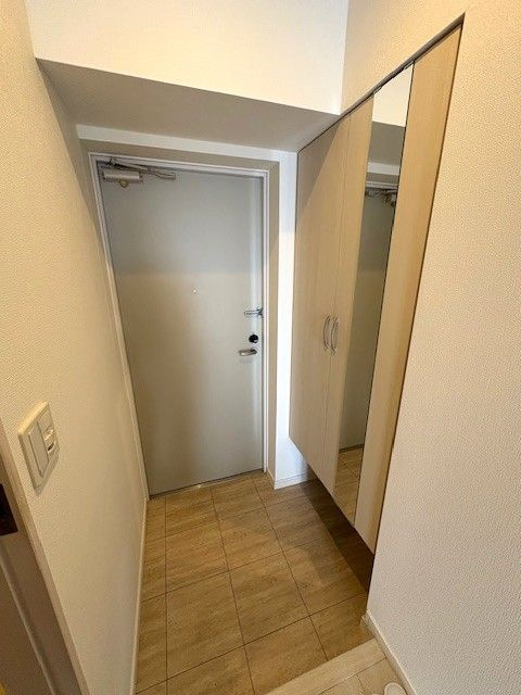 エルザ柏の玄関|きれいな玄関です