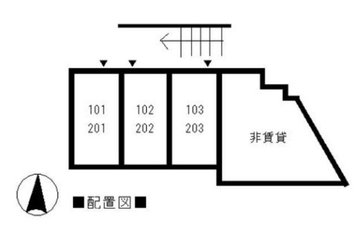 アコルトの区画図