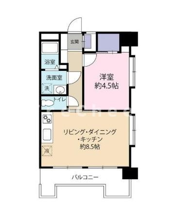 【間取り】 | マリンシティ・ダイヤモンドパレス３号棟