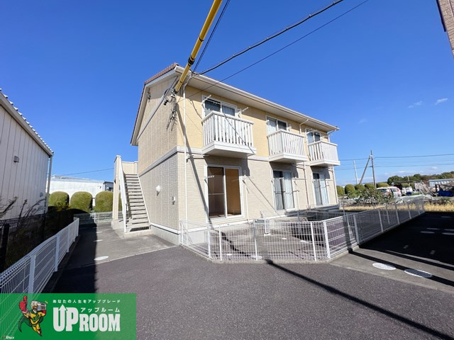 小牧市東１丁目のアパートの外観
