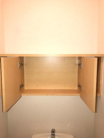 グランアモール青山の収納|トイレ収納