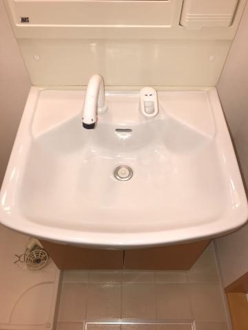グランアモール青山の洗面所|洗髪洗面化粧台