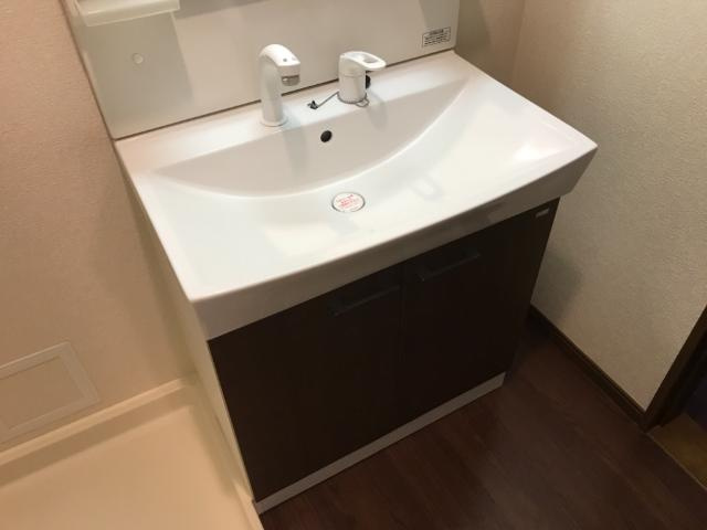 サンフォレストの洗面所|洗面