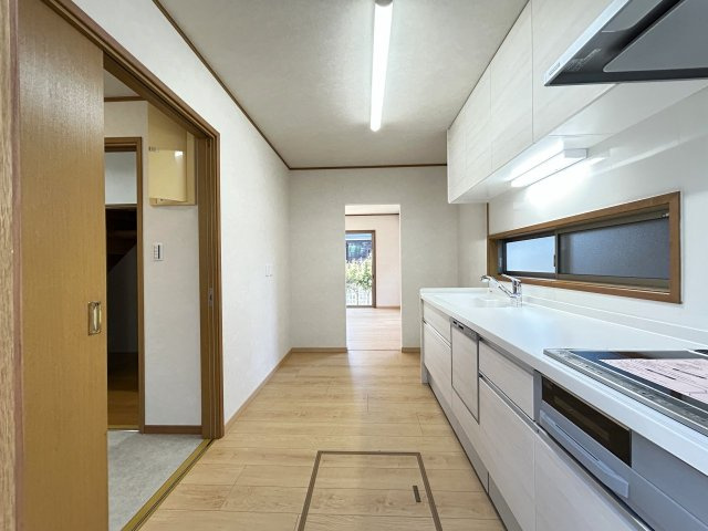 宇部市文京台１丁目　戸建てのキッチン