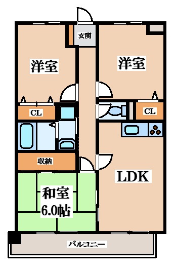【間取り】 | ヴィラフィオーレ