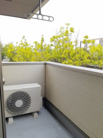 グラシューⅡのバルコニー