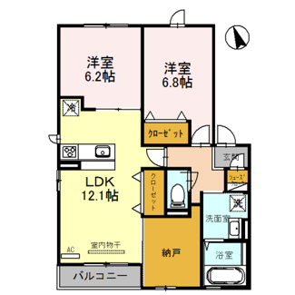 【間取り】 | シンセリティ石津
