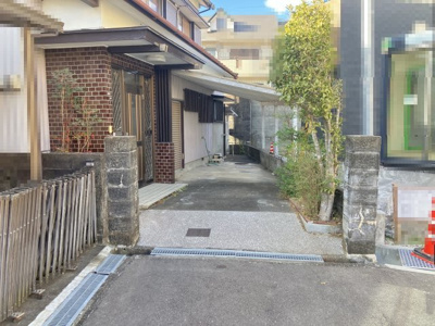 【前面道路含む現地写真】 | 売地　高知市西秦泉寺　＠31.7万