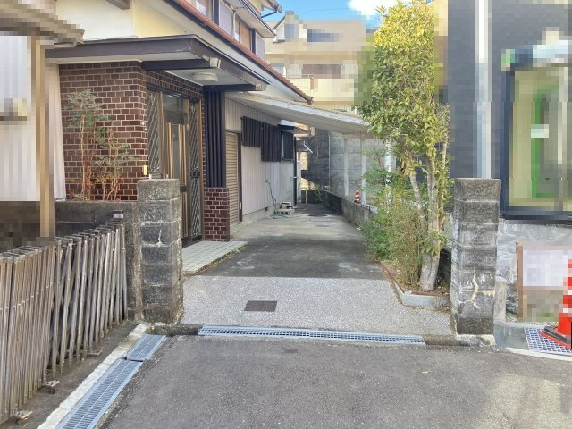 【前面道路含む現地写真】 | 売地　高知市西秦泉寺　＠31.7万