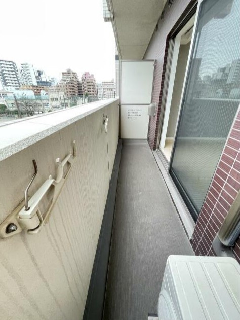 スカイコート品川南大井第２のバルコニー