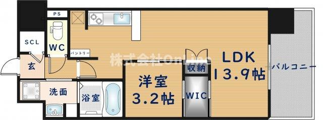 ハイラインⅢの間取り
