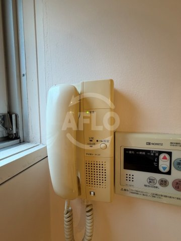 ガレット南森町のセキュリティ|ジャスティス南森町　受話器型インターホン