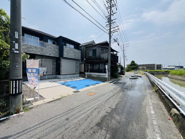 刈谷市小垣江町清水27番12『仲介手数料無料』新築一戸建て・建売の前面道路含む現地写真