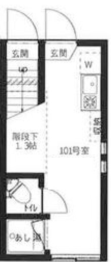 アーバンプレイス高円寺Ｗの間取り|間取りです。