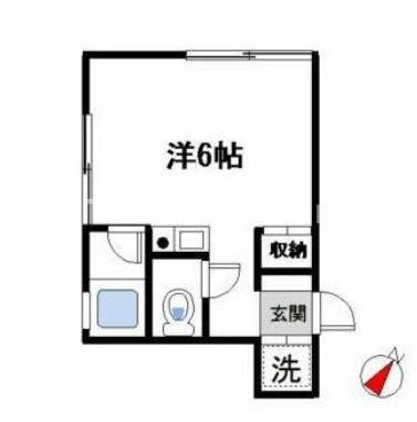 コーポ大山の間取り