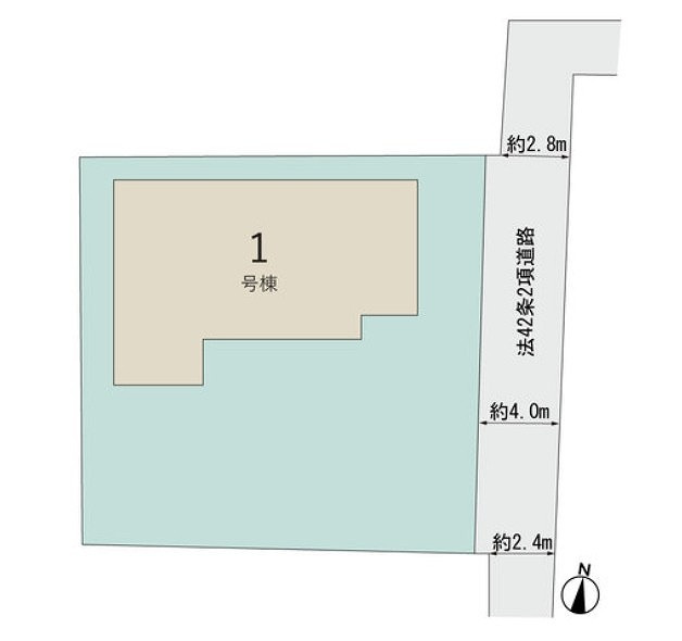 リーブルガーデン.Ｓ高崎江木町第12-1号棟の区画図