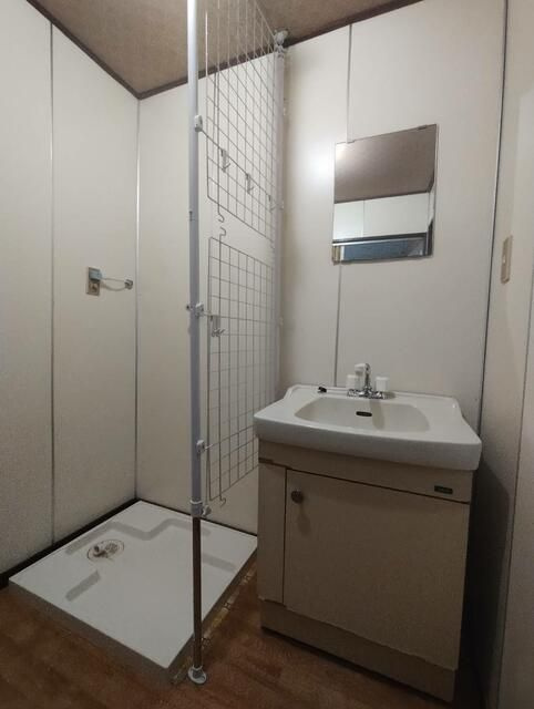 高南マンションの洗面所
