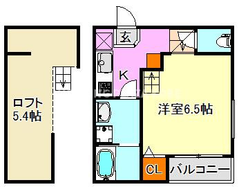 プランドール神戸の間取り