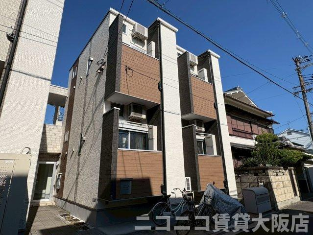 東大阪市寺前町１丁目のアパートの外観