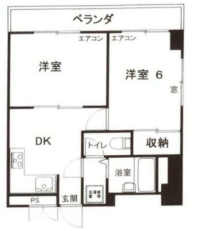 パークサイド日本橋の間取り|間取りです。