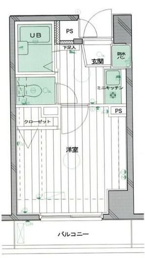 パークウェル芝公園の間取り|間取りです。