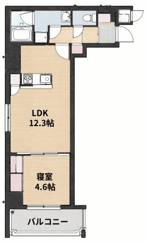 【間取り】 | 山崎マンション15