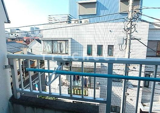 サンローズ小林No.2のバルコニー