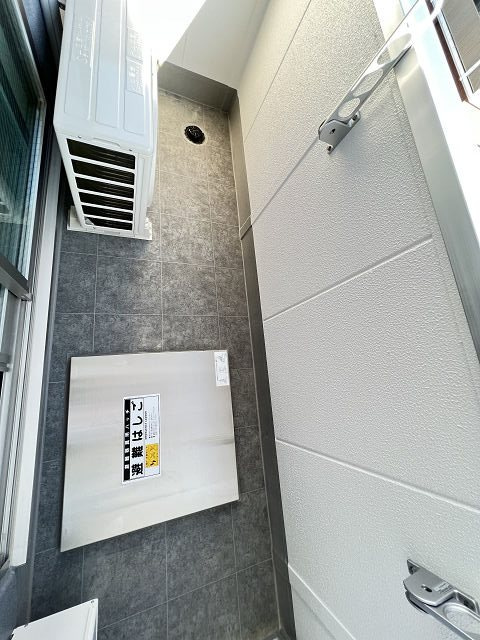 ダイワール立花のバルコニー