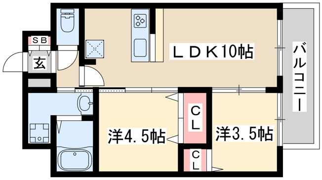 【間取り】 | プレサンス東三国エンブレイス