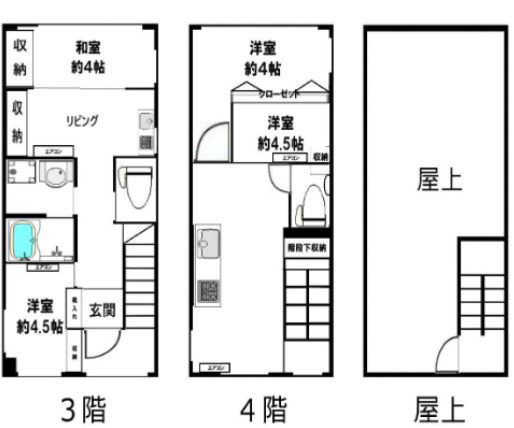 高橋ビルの間取り