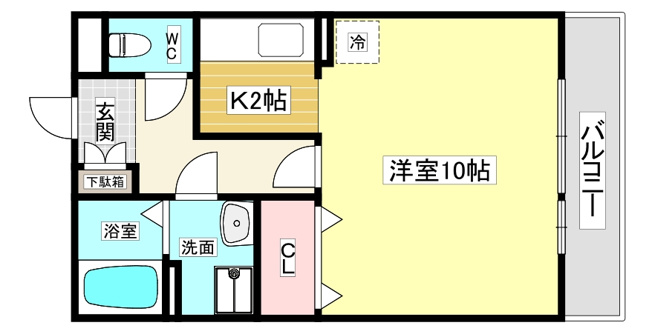 【間取り】 | Ｌｉｂｅｒｔｙ北口Ｂ棟