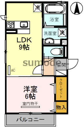 【間取り】 | アミティコート茨木
