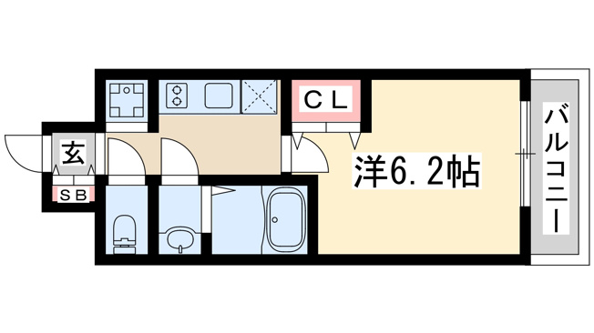 【間取り】 | プレサンス東三国駅前グランクラス