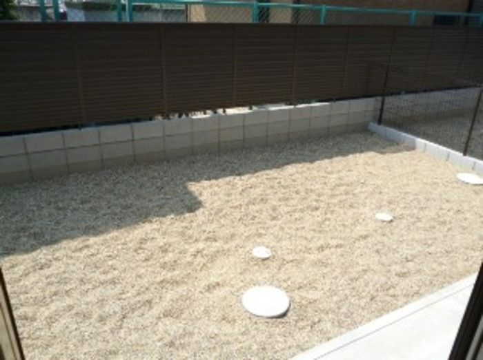 エアステージⅡの庭