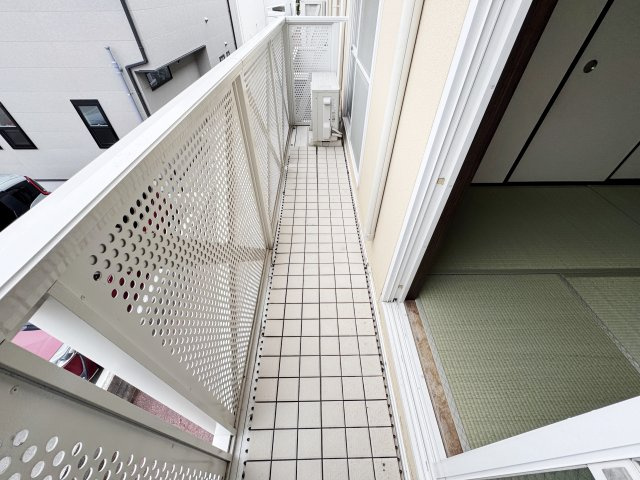 レクサス海田のバルコニー