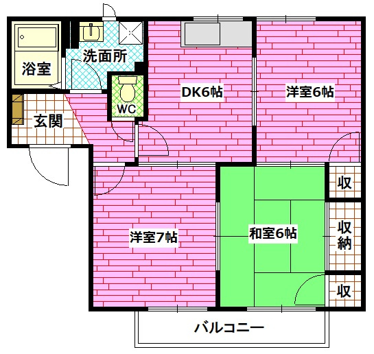 レクサス海田の間取り