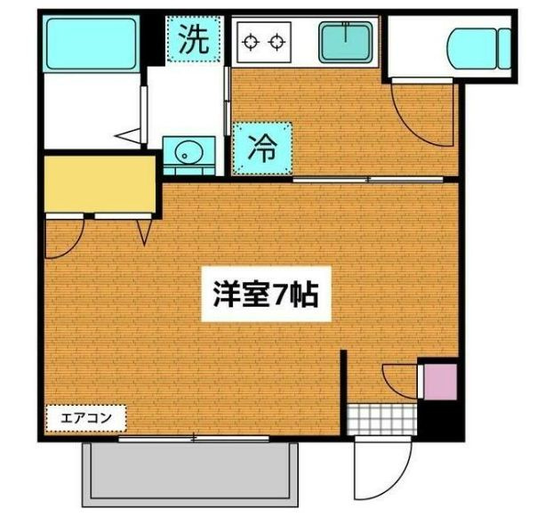 クリスタルコート　の間取り