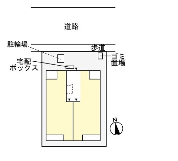 レジデンス　マイの駐車場|駐車スペースもあります
