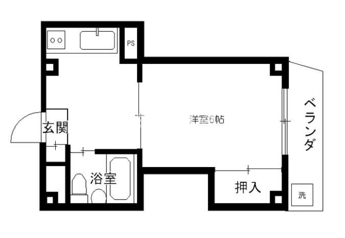 コーポNAOの間取り